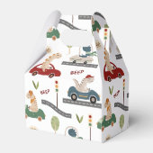 Prehistorische groepen van Kleurrijke Dinosaurusse Bedankdoosjes (Voorkant Zijde)