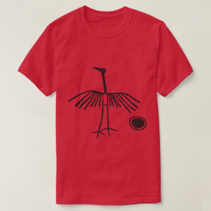 Prehistorische grot Art Hopi Indiase Thunderbird T-shirt