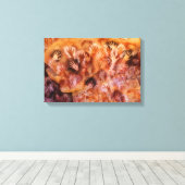 Prehistorische grot schilderen van menselijke hand canvas afdruk (Insitu (Houten vloer))