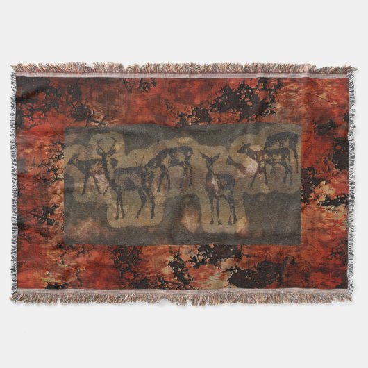 Prehistorische grotschilderingen van Deer Herd Wil Deken (Voorkant)