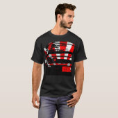 Prehistorische JDM Rising Sun Japanse binnenlandse T-shirt (Voorkant volledig)