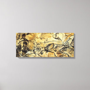 Prehistorische Lascaux Leeuwen Canvas Art Print