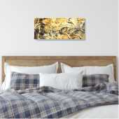 Prehistorische Lascaux Leeuwen Canvas Art Print (Insitu (Slaapkamer))