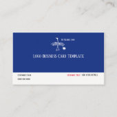 Prehistorische Logo Eieren en Logo van vogels Visitekaartje (Voorkant)