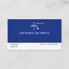 Prehistorische Logo Eieren en Logo van vogels Visitekaartje