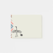 Prehistorische mamma-vogel post-it noten post-it® notes (Voorkant)
