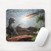 Prehistorische Meteor Strike Muismat (Met muis)
