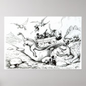 Prehistorische Peeps, 1894 Poster (Voorkant)