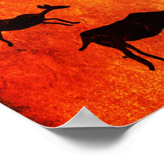 Prehistorische Pinball Poster (Hoek)