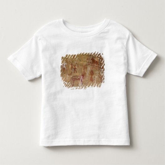 Prehistorische rotsschilderijen, Akakus, Sahara Kinder Shirts (Voorkant)