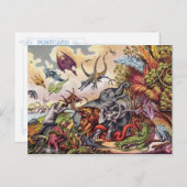 Prehistorische speelplaats briefkaart (Voorkant / Achterkant)