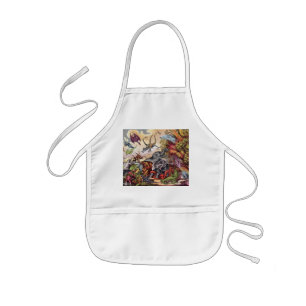 Prehistorische speelplaats kinder schort