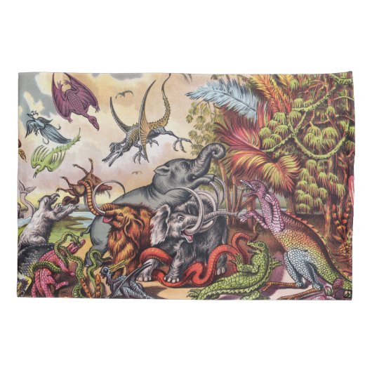 Prehistorische speelplaats kussensloop (Achterkant)