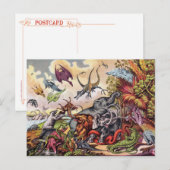 Prehistorische speeltuin Briefkaart (Voorkant / Achterkant)