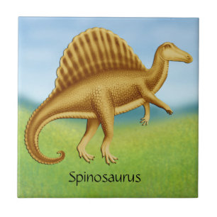 Prehistorische Spinosaurus Dinosaur Ceramic Tile Tegeltje