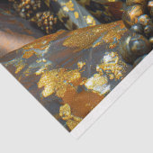 Prehistorische Tribal Warrior Golden Earth geschil Tissuepapier (Detail)