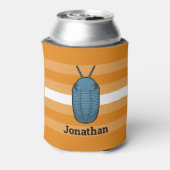 Prehistorische Trilobite Blikjeskoeler (Blikje Achterkant)