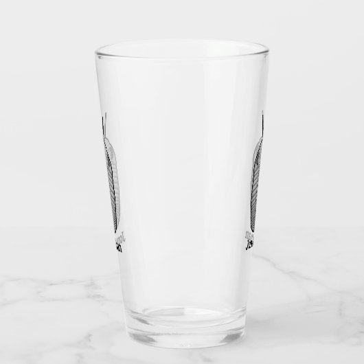 Prehistorische Trilobite Glas (Links)