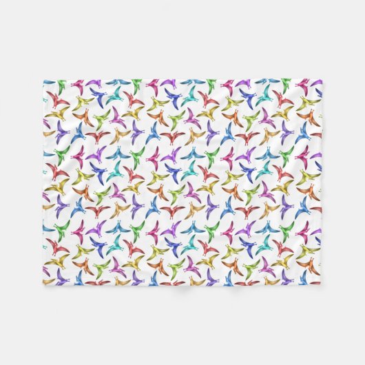 Prehistorische vliegende pterodactyls Fleece Blank (Voorkant (Horizontaal))