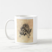 Prehistorische Zendula Boar Coffee Mok (Links)