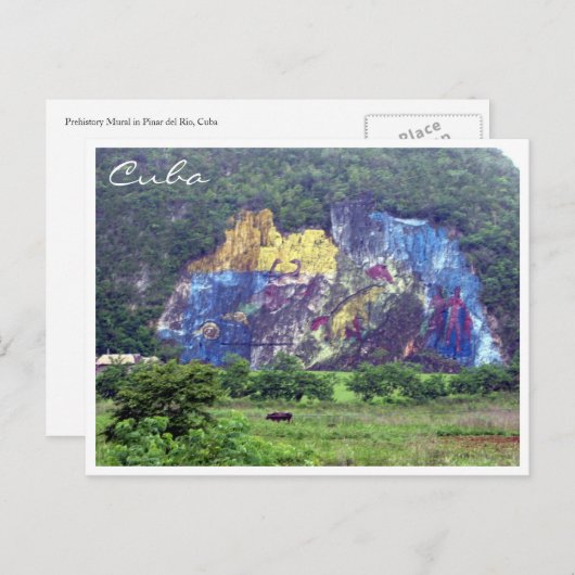 prehistorium briefkaart (Voorkant / Achterkant)