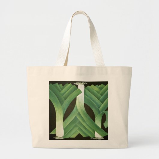 Prei 2014 grote tote bag (Voorkant)
