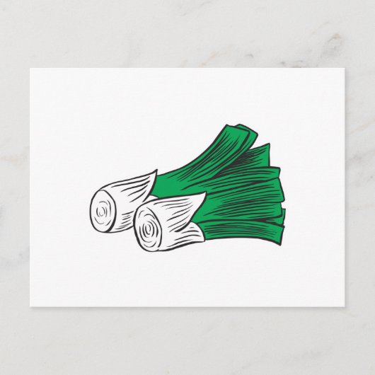 prei briefkaart (Voorkant)