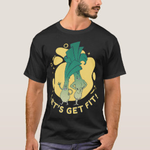 Prei Groente Grappige Prei Ontwerp T-shirt