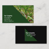 Prei in groentetuin visitekaartje (Voorkant / Achterkant)