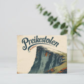 Preikestolen Classic Charm Briefkaart (Staand voorkant)