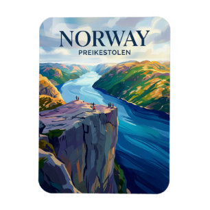 Preikestolen Noorwegen Magneet