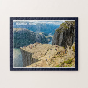 Preikestolen Noorwegen Preekstoel Panorama Legpuzzel