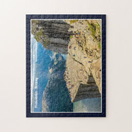 Preikestolen Noorwegen Preekstoel Panorama Legpuzzel