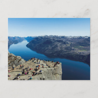 Preikestolen (Pulpit Rock) Norway Postcard Briefkaart
