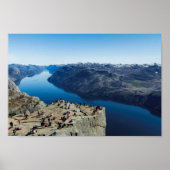 Preikestolen (Pulpit Rock) Poster (Voorkant)