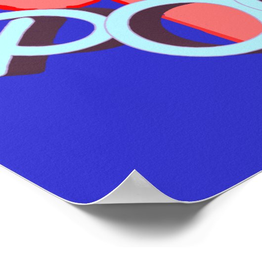 Prejudice is poopy Poster (Hoek)