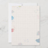 Prek Afstuderen Graph Paper Kaart (Achterkant)