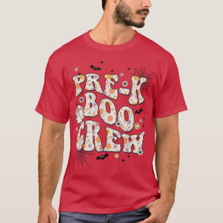 Prek Boo Crew Shirt  Groovy Hippie Hwe