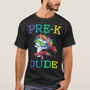 Prek Kerel Shirten Sun-glass Preschool terug naar  T-shirt