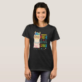 PREK No Prob Llama Back to School First Day 1 T-shirt (Voorkant volledig)
