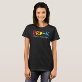 Prek waar het avontuur begint t-shirt (Voorkant volledig)