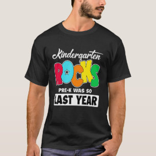 Prek was zo vorig jaar dat de kindergarten terugtr t-shirt