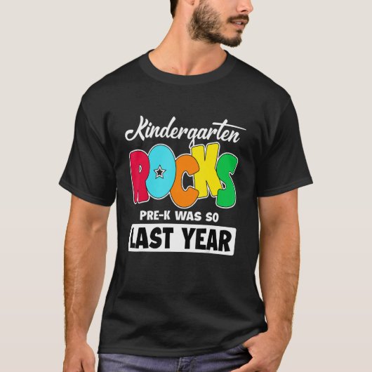 Prek was zo vorig jaar dat de kindergarten terugtr t-shirt (Voorkant)