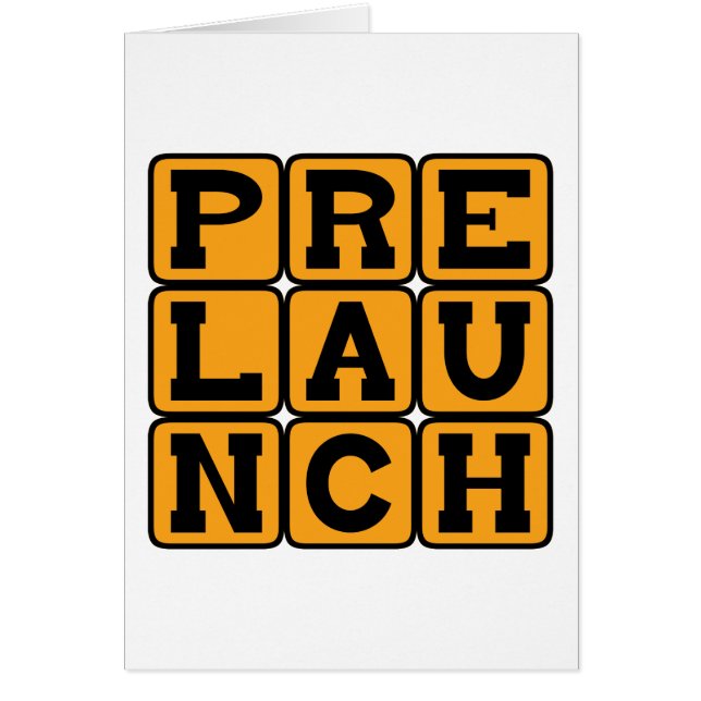 Prelancering, moederschapsfase (Voorkant)