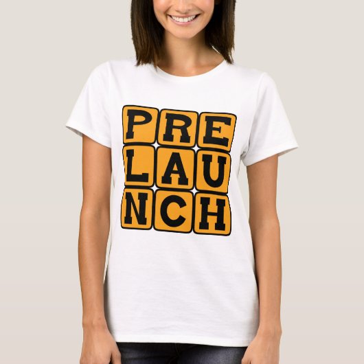 Prelaunch, Zwangerschapsfase T-shirt (Voorkant)