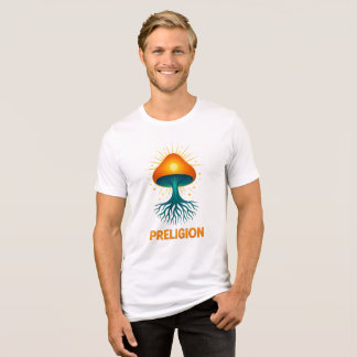 Preligion - Paddenstoel logo Tri-Blend Shirt