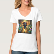 PRELIGION witte t-shirt met Zora Run Preligion