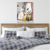 Prelude, uit "Journal des femmes", 1830-48 Canvas Afdruk (Insitu (Slaapkamer))
