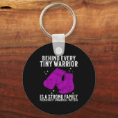 Prematurity Awareness For Nicu Parents Nicu Awaren Sleutelhanger (Voorkant)