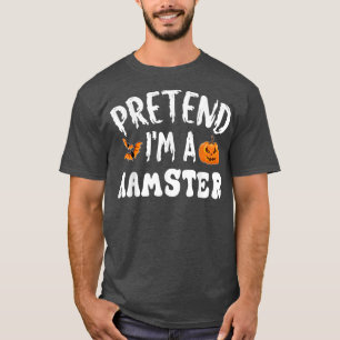Premediate Im A Hamster Halloween Costume Mannen W T-shirt